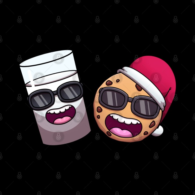 Cool Christmas Milk And Cookie by TheMaskedTooner