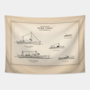 United States Coast Guard Patrol Vessels of the Prohibition Era - SD Tapestry