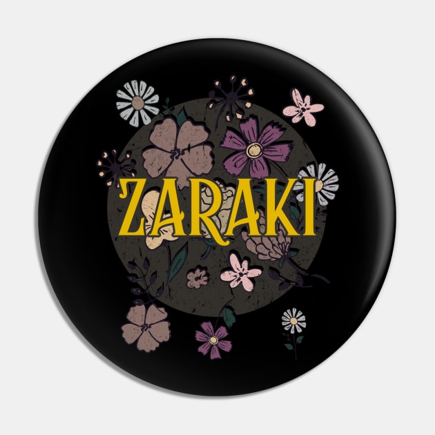 Aesthetic Proud Name Zaraki Flowers Anime Retro Styles Pin by Kisos Thass