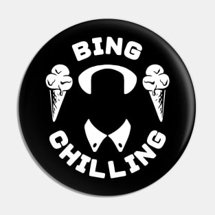 bingchilling, bing chilling chinese ice cream meme john xina Pin