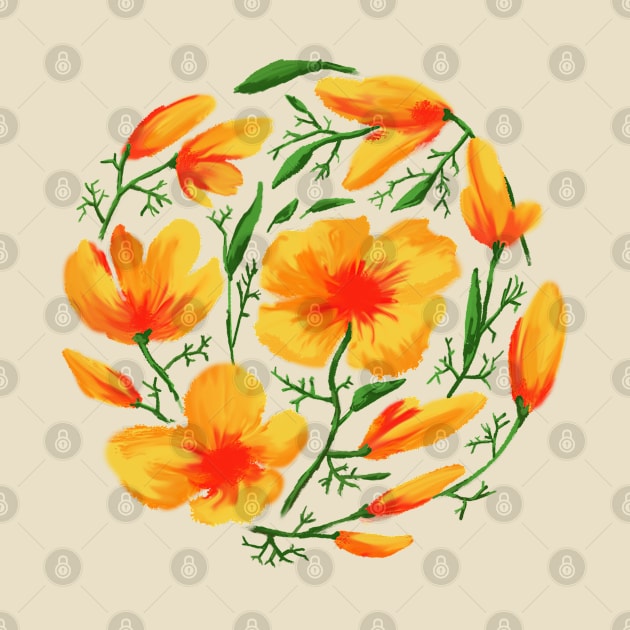 California poppy by xlhombat