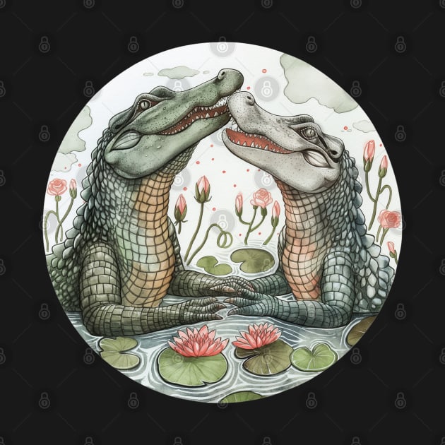 Alligator Lover Design by Mary_Momerwids