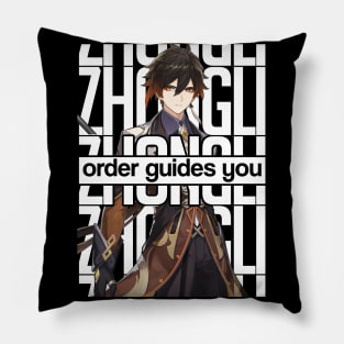 ZHONGLI order guides you Genshin Impact Pillow