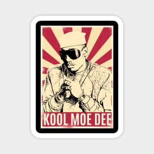 Retro Vintage Kool Moe Dee Magnet