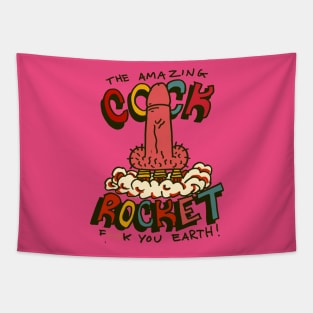 Cock rocket Tapestry