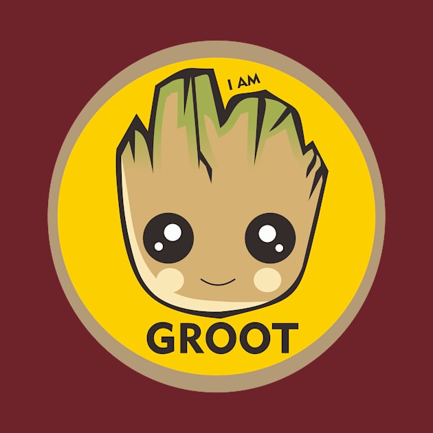 I AM GROOT by Kurnia