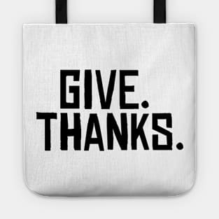 Give Thanks Tote