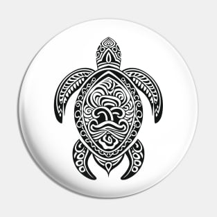 Tattoo Style Turtle Pin