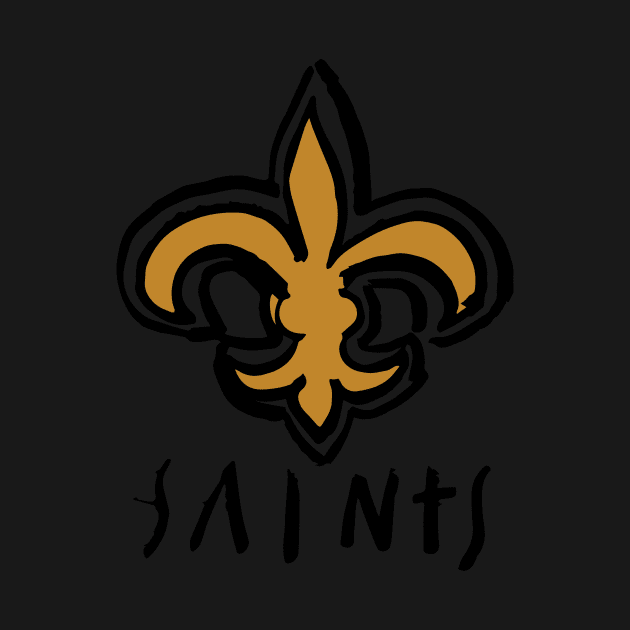 New Orleans Saiiiints 15 by Very Simple Graph