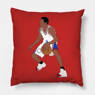 Young Allen Iverson Pillow