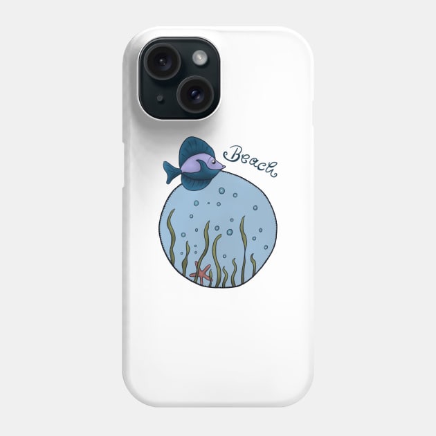 Beach Phone Case by Blumchen