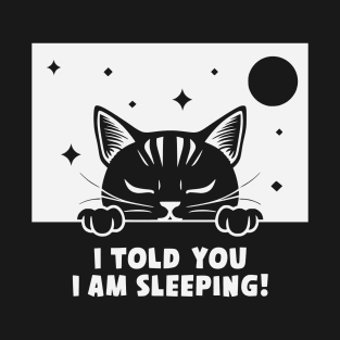 Sleeping Dreaming Cat, Cat Nap T-Shirt
