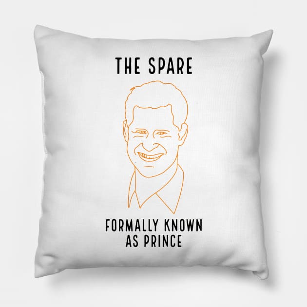 The Spare Prince Pillow by Specialstace83