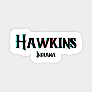 Hawkins Indiana Stranger Things Magnet