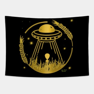 UFO and Alien Tapestry