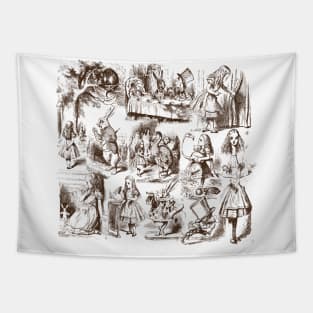 Alice in Wonderland Tapestry