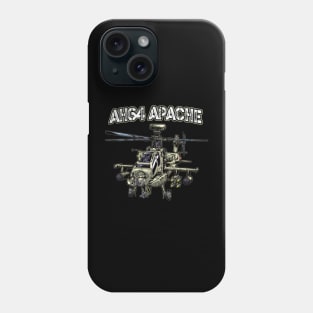 Army Forces Apache AH64 Phone Case