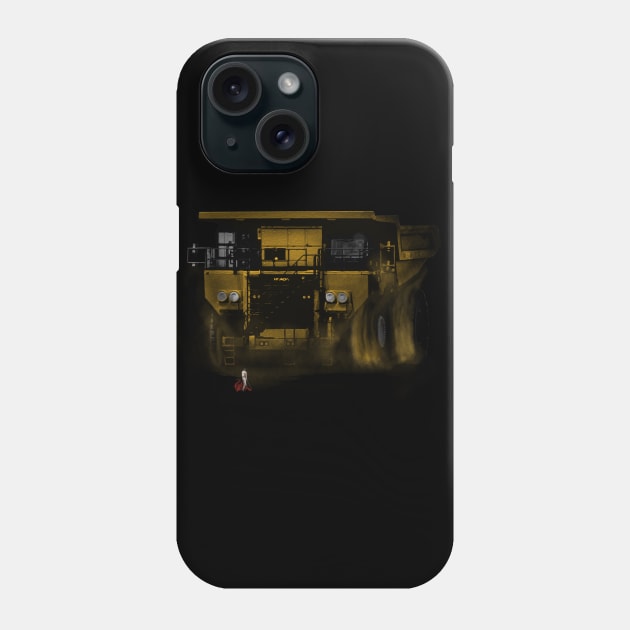 Matador Vs Heavy Dump truck Phone Case by damnoverload