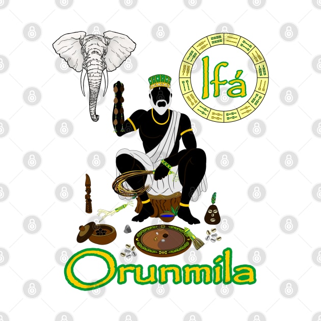 Orunmila - Ifá by Korvus78