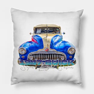 1947 Buick Super Eight Sedan Pillow