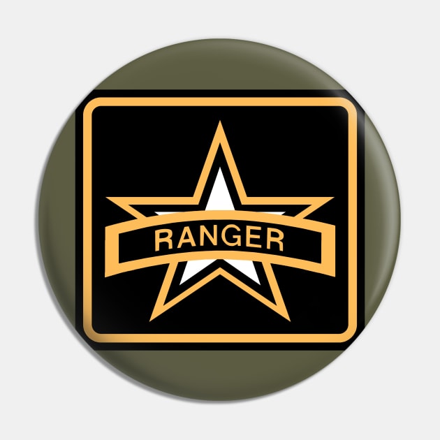 Army Ranger Star Pin by Trent Tides