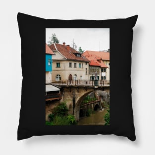 Capuchin's Bridge in Skofja Loka Pillow