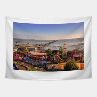 Adventure Island Southend Pier Essex England Tapestry