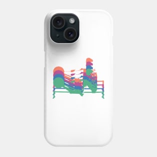 Rowing machine colourful design Phone Case