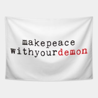 Make Peace Your Demon Tapestry