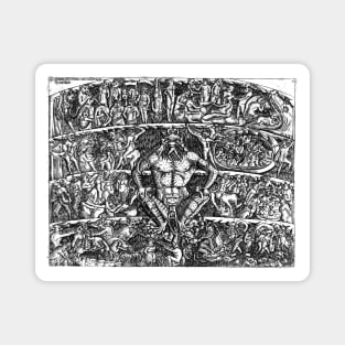 DEMONOLOGY B&W Magnet