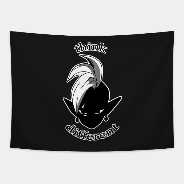 Zamasu - think different! Tapestry by Flegma