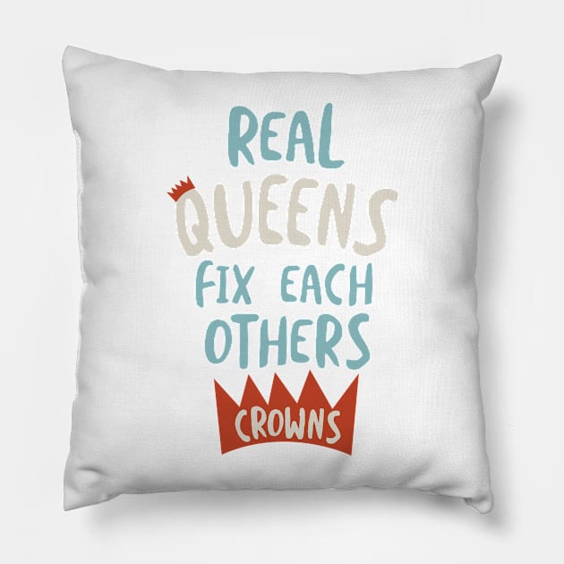 Womens Empowerment and Girls Inspirational Design Pillow by whyitsme