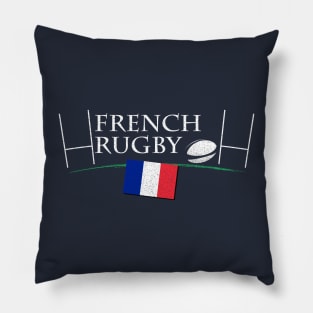 France Rugby French Flag Pillow