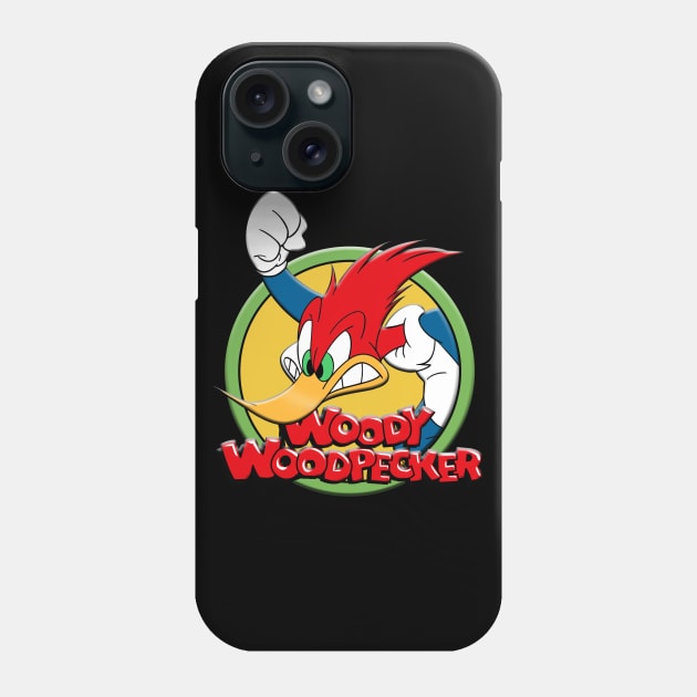 WOODY WOODPECKER Phone Case by hackercyberattackactivity