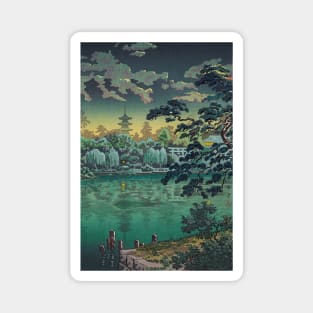 Ueno Shinobazu Pond by Tsuchiya Koitsu Magnet