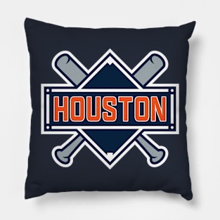 Houston Astros Baseball Pillow