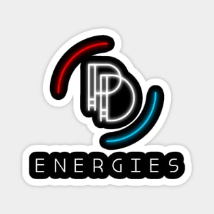 PD Energies America Neon T-Shirt Magnet