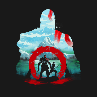 God Of War T-Shirt - Father and Son Adventure by DANDINGEROZZ