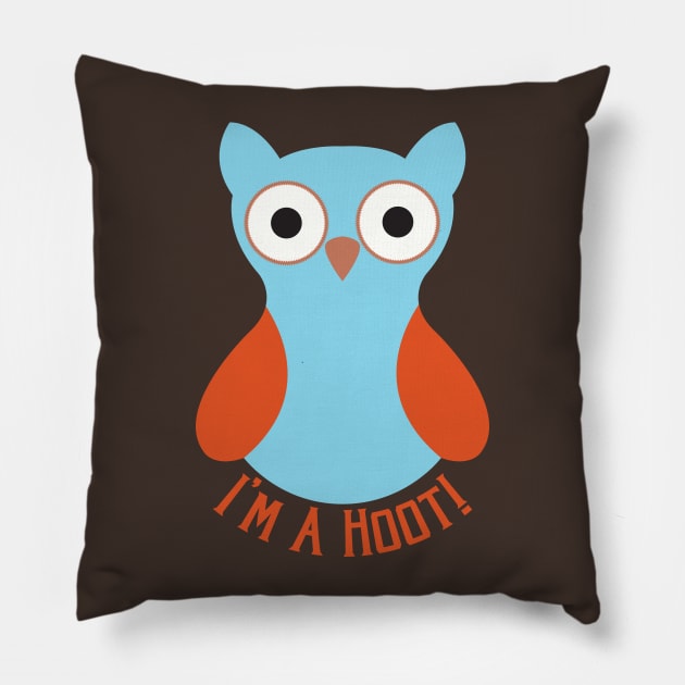 I'm A Hoot Pillow by kimmieshops