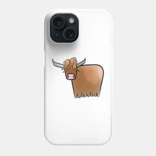 The Highland Cow Phone Case