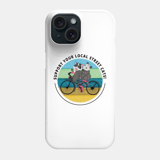 Support Your Local Street Cats! Phone Case by Meeno