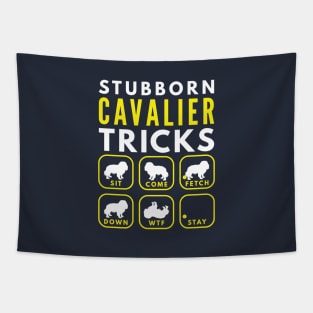 Stubborn Cavalier Tricks - Dog Training Tapestry