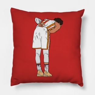 Trae Young Takes a Bow Pillow