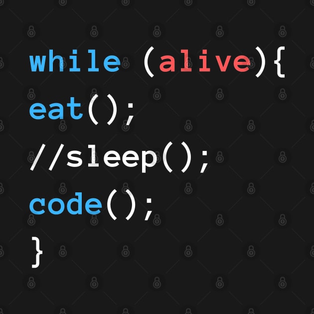 Eat Sleep Code | Programmierer | Web-Entwickler | Hacker by leo-jess