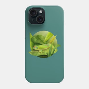 Giant Day Gecko Phone Case