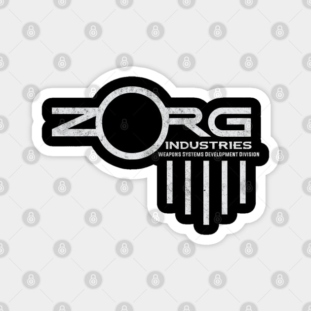 ZORG industries - vintage logo Magnet by BodinStreet