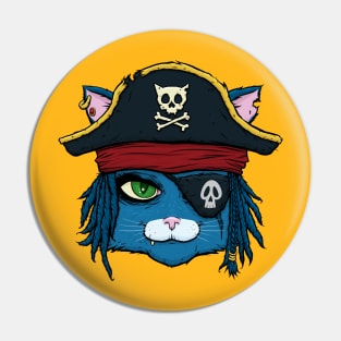 Pirate Kitty Pin