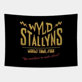 Wyld Stallyns World Tour 1988 Tapestry