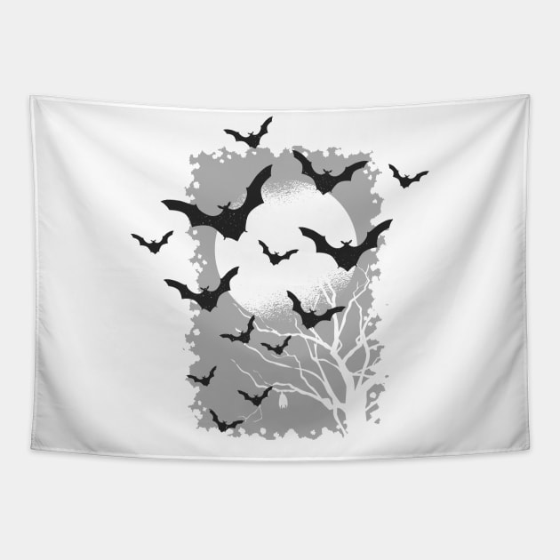 Bats Design Tapestry by LR_Collections