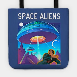 space aliens Tote